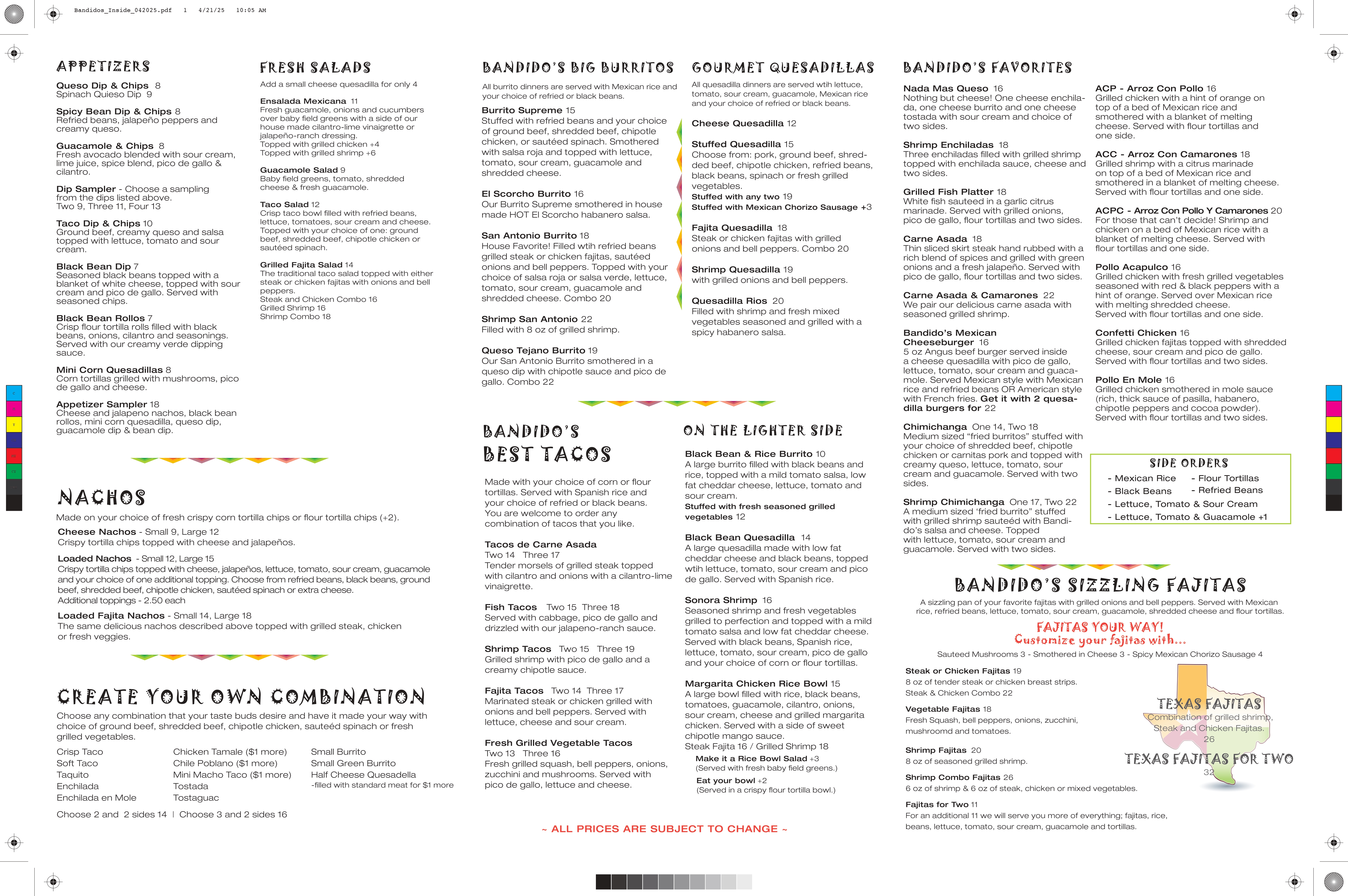 Food Menu